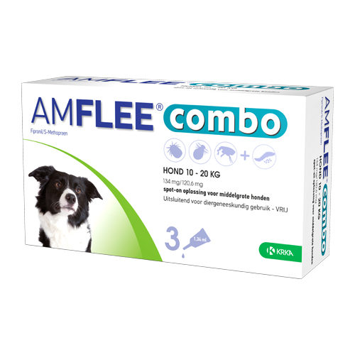Amflee Combo Spot-on Hund 134 mg - 10- 20 kg