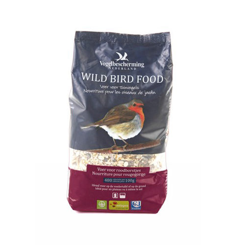 Vogelbescherming Streufutter für Rotkehlchen