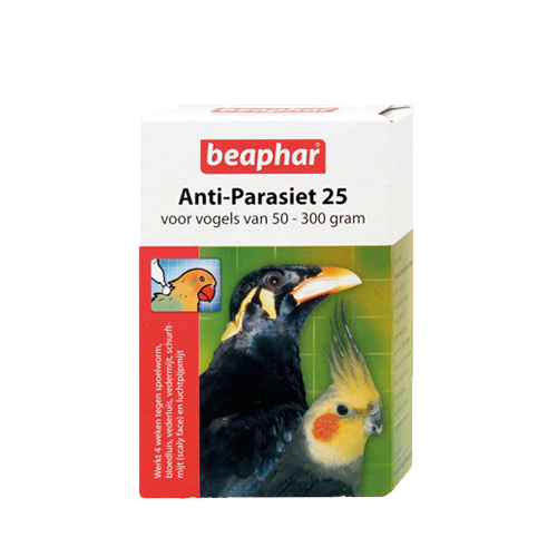 Beaphar - Anti parasite 25 pour oiseau