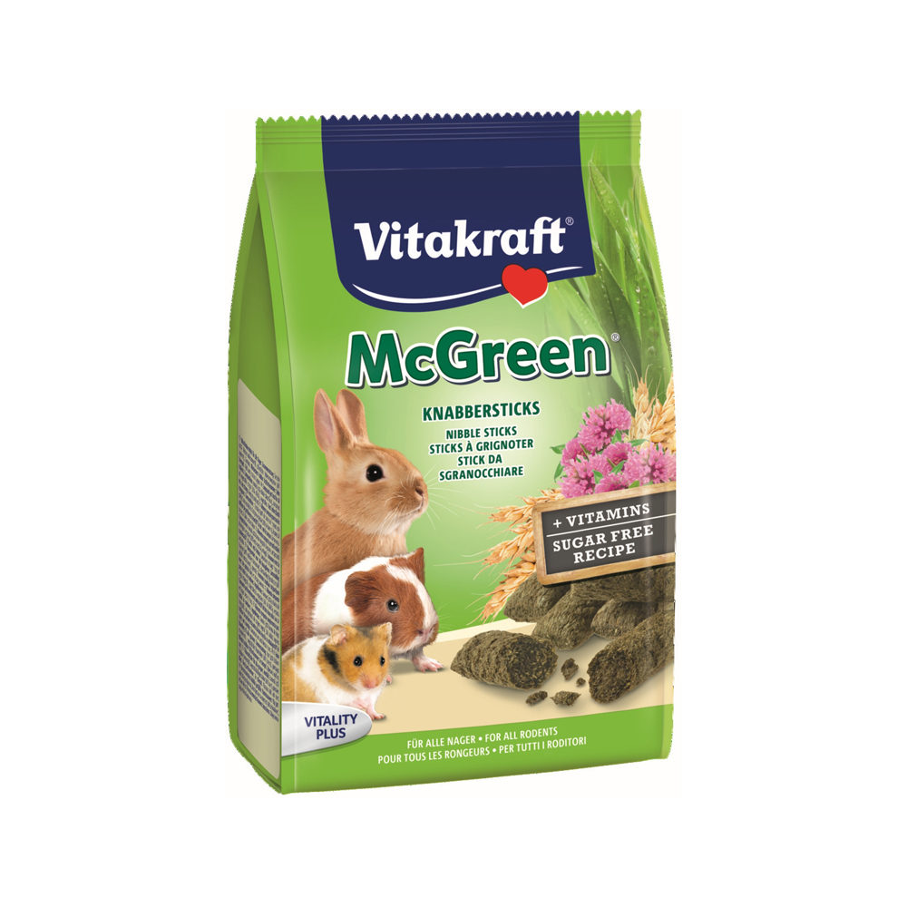 Vitakraft McGreen - Bâtonnets à grignoter