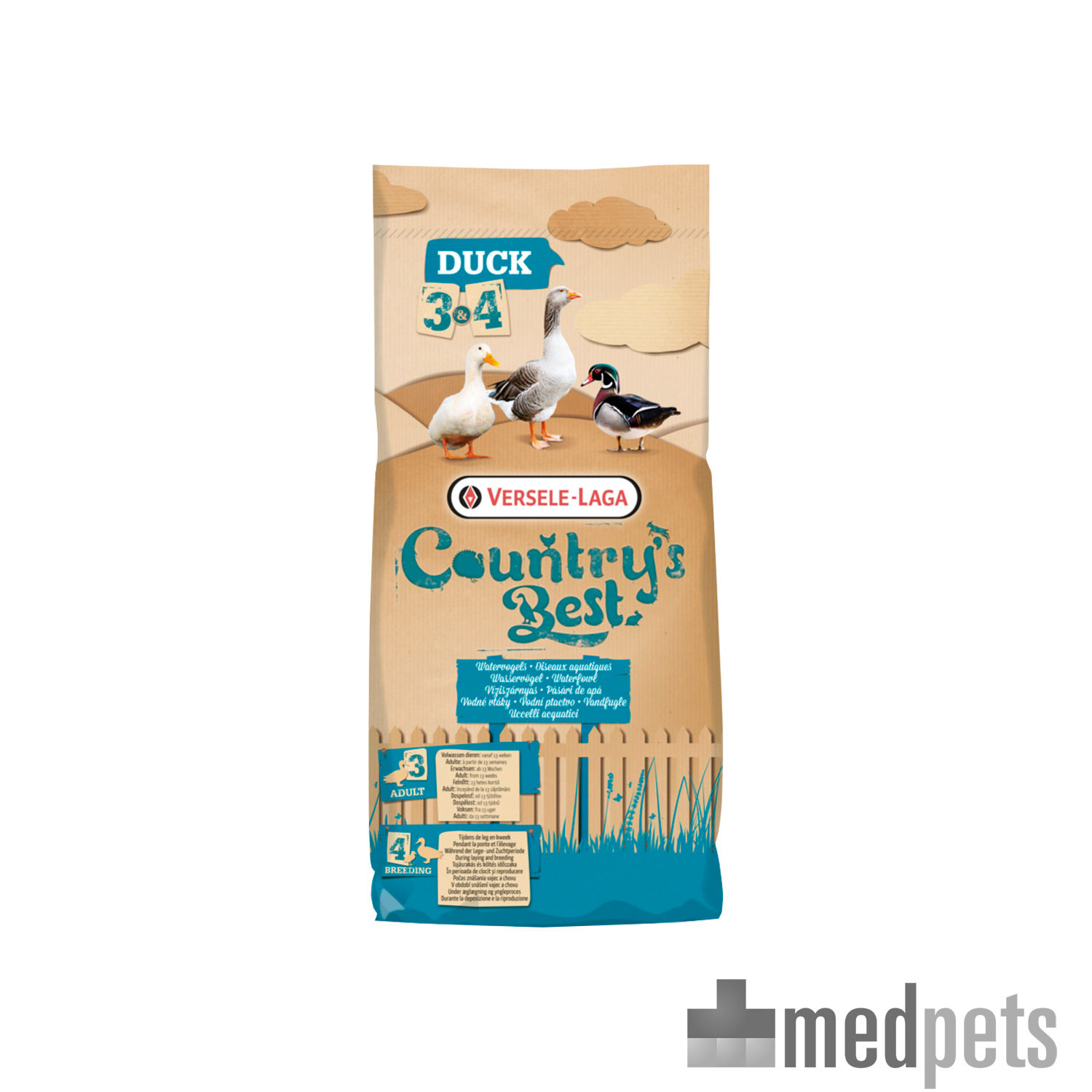 Versele-Laga Country's Best Duck 4 Pellet