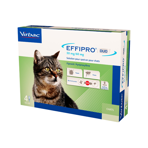 Effipro DUO Spot-on für Katzen - bis zu 6 kg