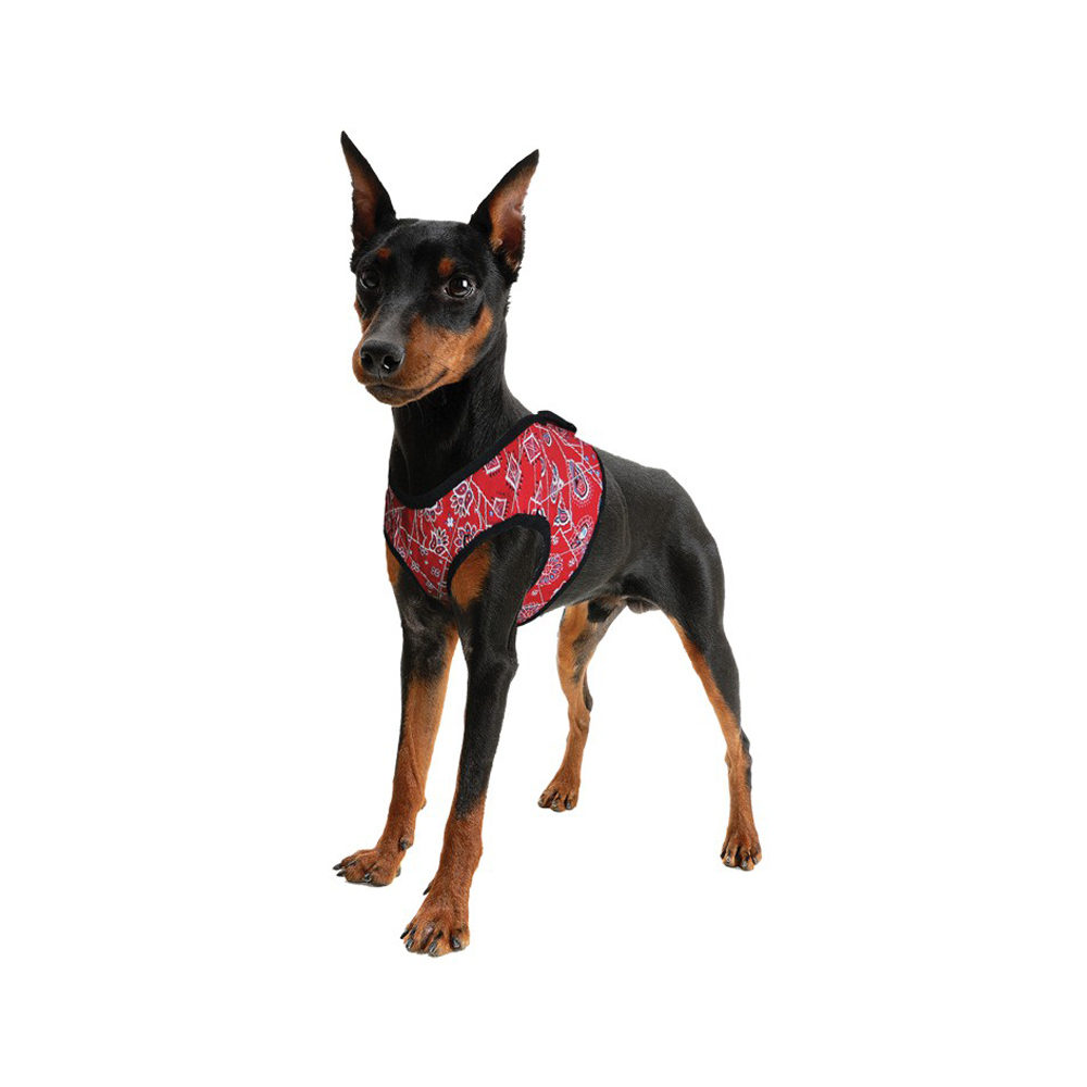Aqua Coolkeeper Comfy Harness - Red Western