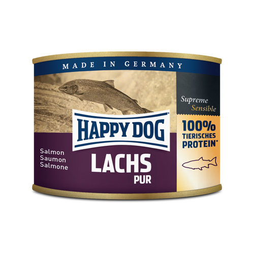 Happy Dog Lachs Pur Hundefutter - Dosen