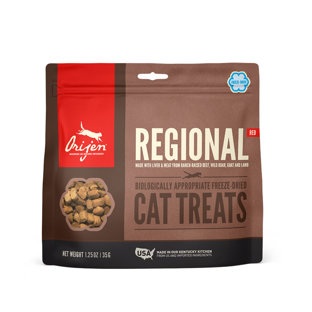 Orijen Freeze Dried Whole Prey Treats - Regional Red