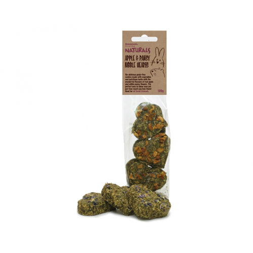 Rosewood Naturals Apple & Pansy Nibble Hearts