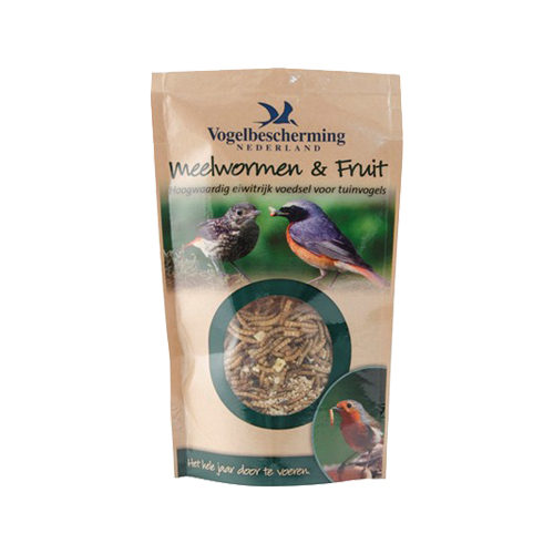 Vogelbescherming - Vers de farine et fruit