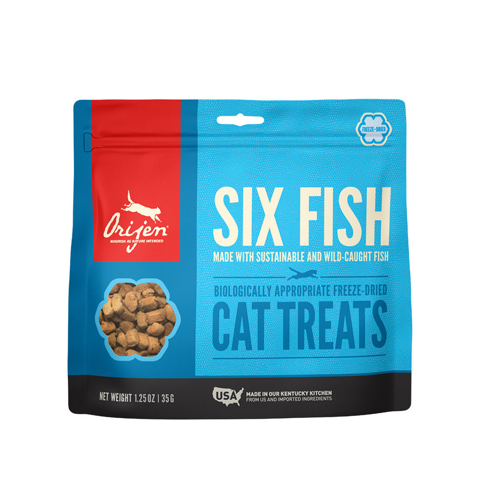Orijen Freeze Dried Whole Prey Treats - Six Fish