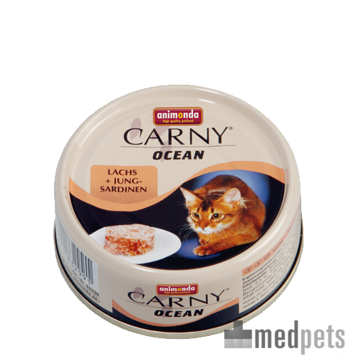 Animonda Carny Ocean- Boîte - Saumon et sardine