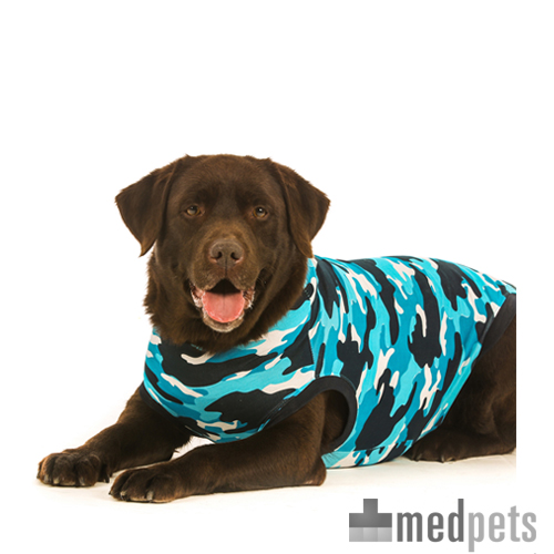 Suitical Recovery Suit - Chien - Bleu camouflage