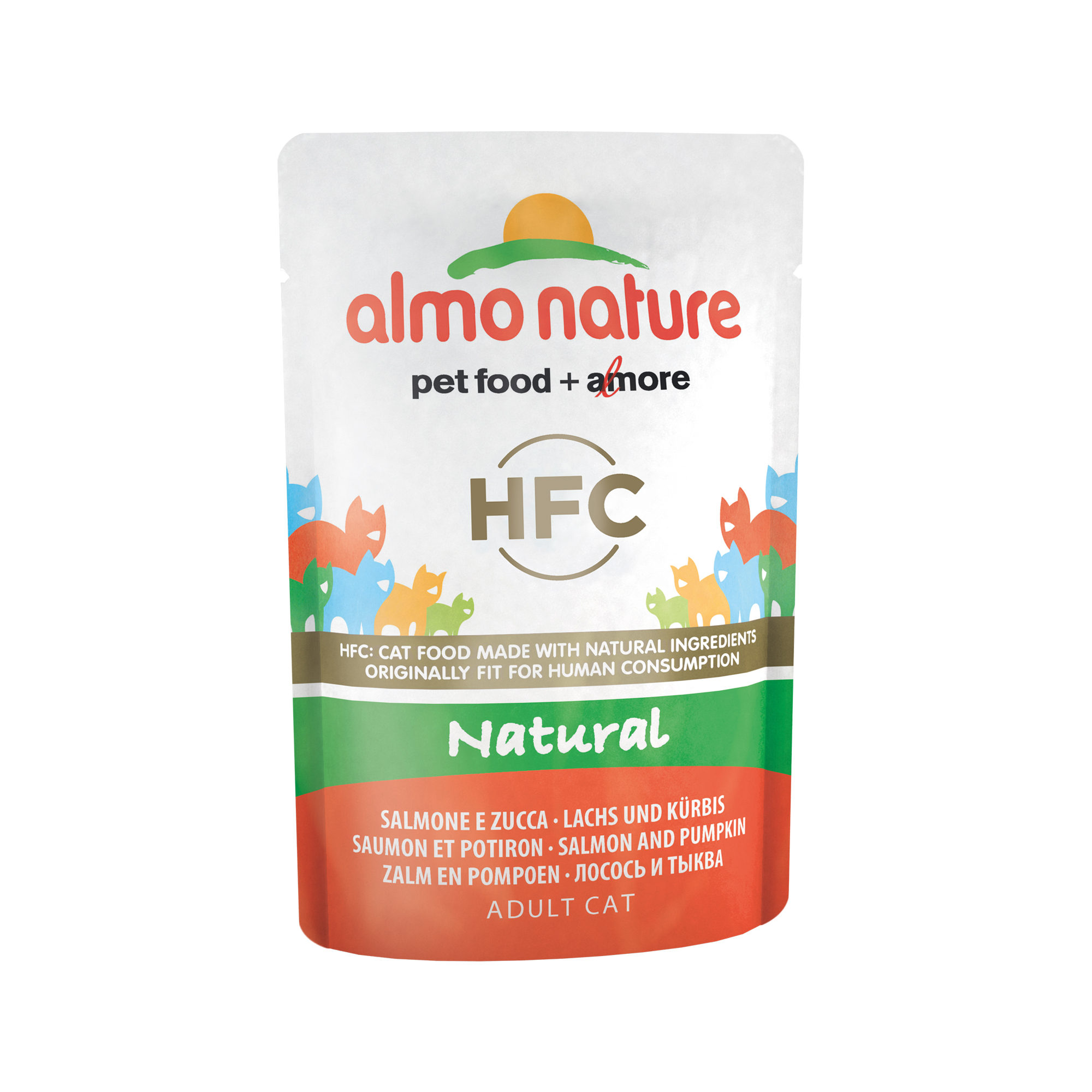 Almo Nature HFC Natural - Saumon et Potiron - Boîte