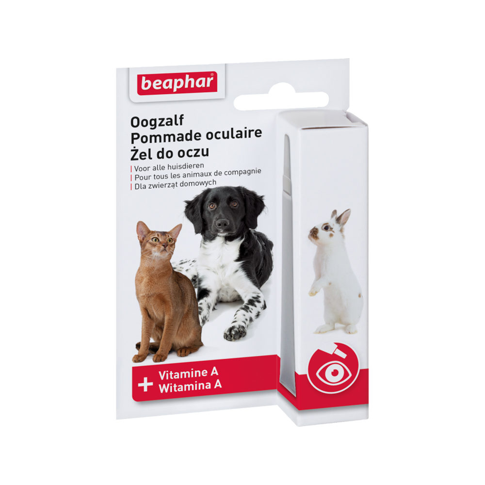 Beaphar Oogzalf (Augensalbe für Hunde, Katzen & Nager)