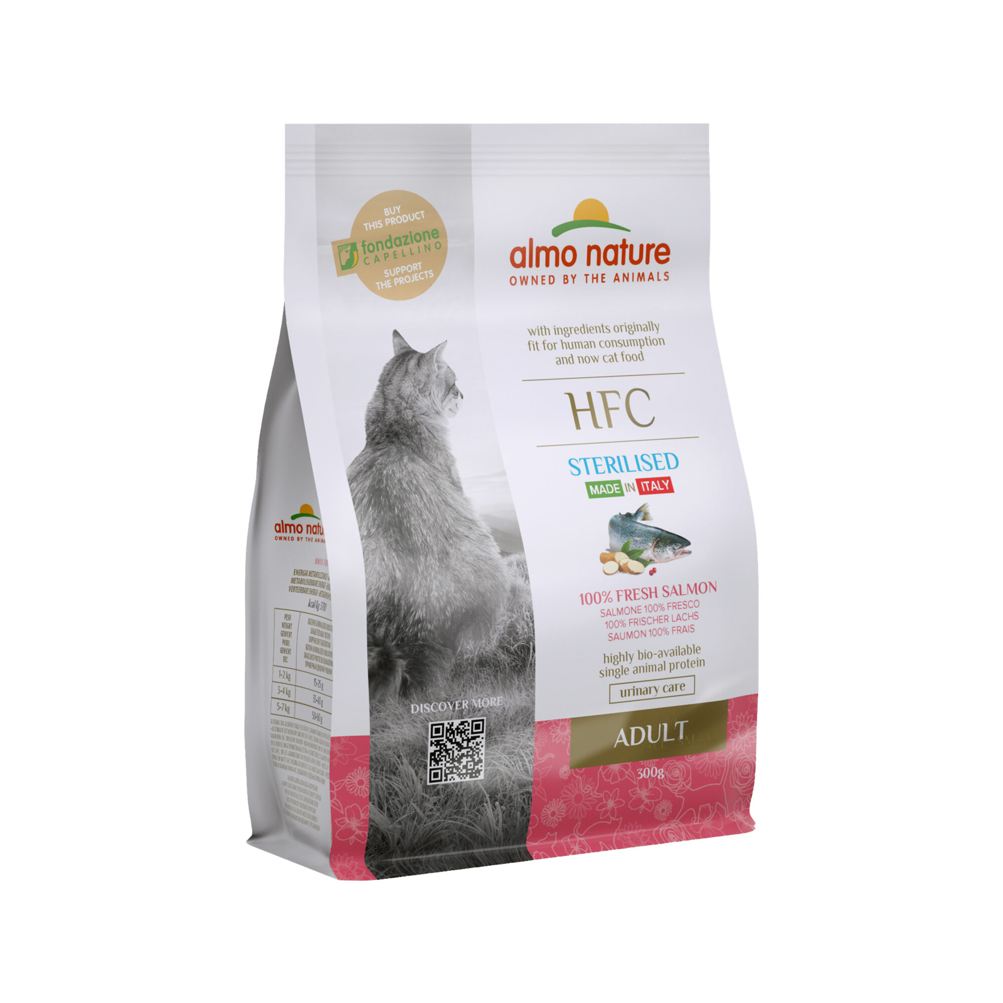 Almo Nature HFC Adult Sterilised Katzenfutter - Lachs - 300 g