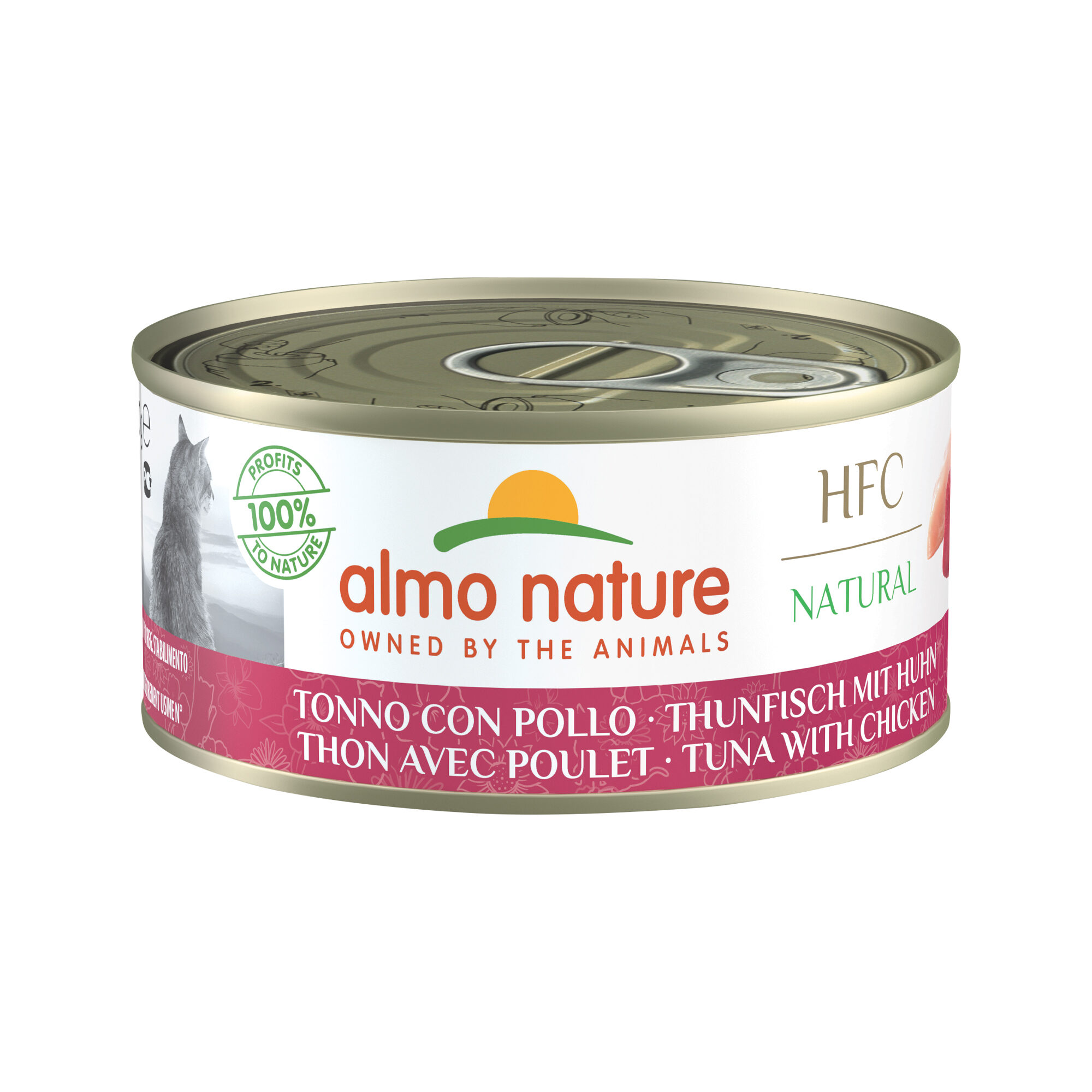 Almo Nature HFC 150 Natural Alimentation pour chat - Thon & poulet