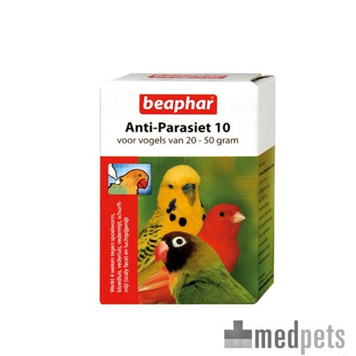 Beaphar - Anti parasite 10 pour oiseau