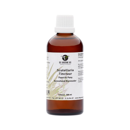 Groene Os Scutellaria Tinktur - Cheval / poney