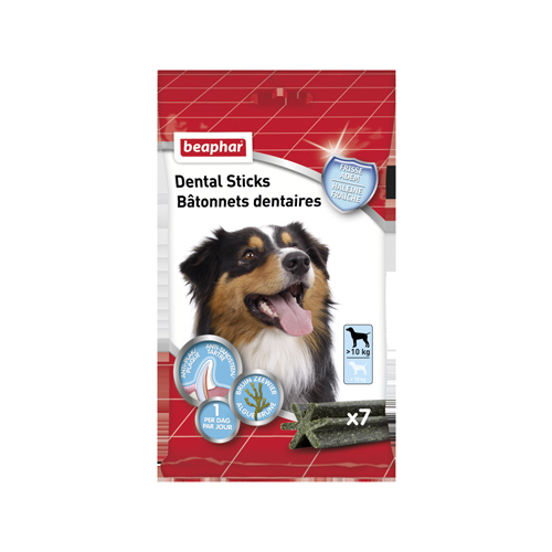 Beaphar Dental Sticks - Medium / Large (mehr als 10 kg)