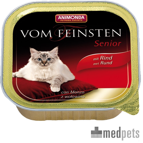Animonda De Feinsten Senior - Bœuf - Barquette