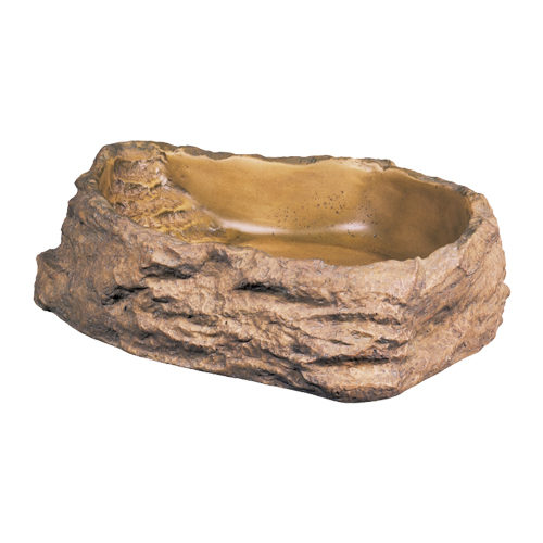Exo Terra - Gamelle à eau dans rocher de décor