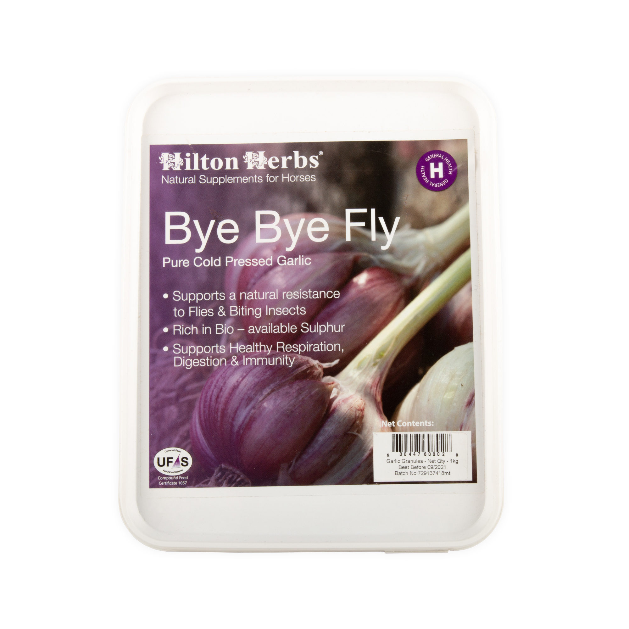Hilton Herbs Bye Bye Fly - Ail Pur en Copeaux