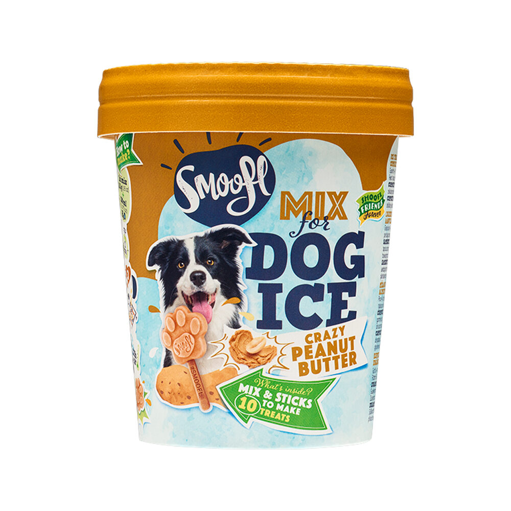 Smoofl Ice Mix for Dogs - Peanut butter