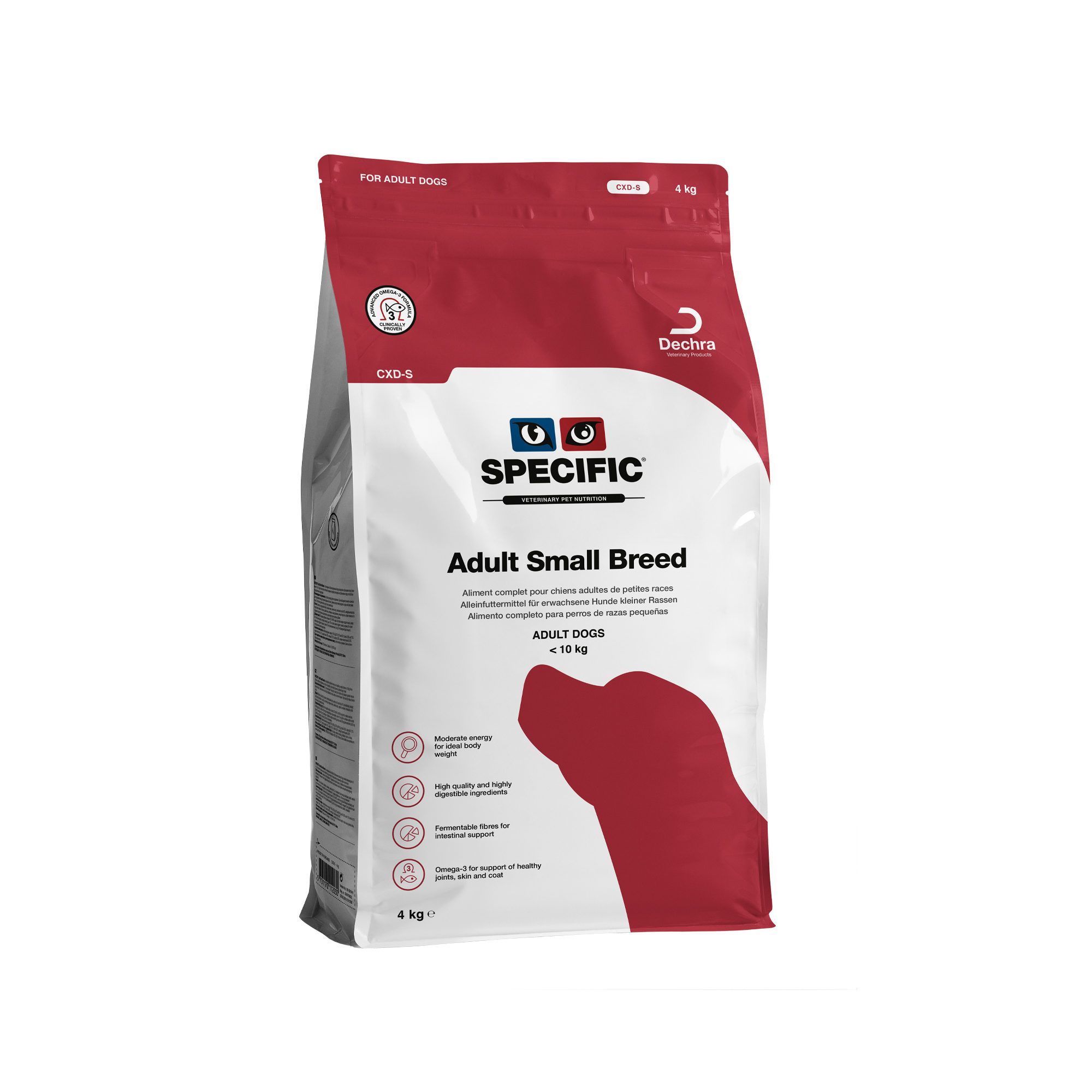 SPECIFIC Adult Small Breed CXD-S Hundefutter - 4 kg