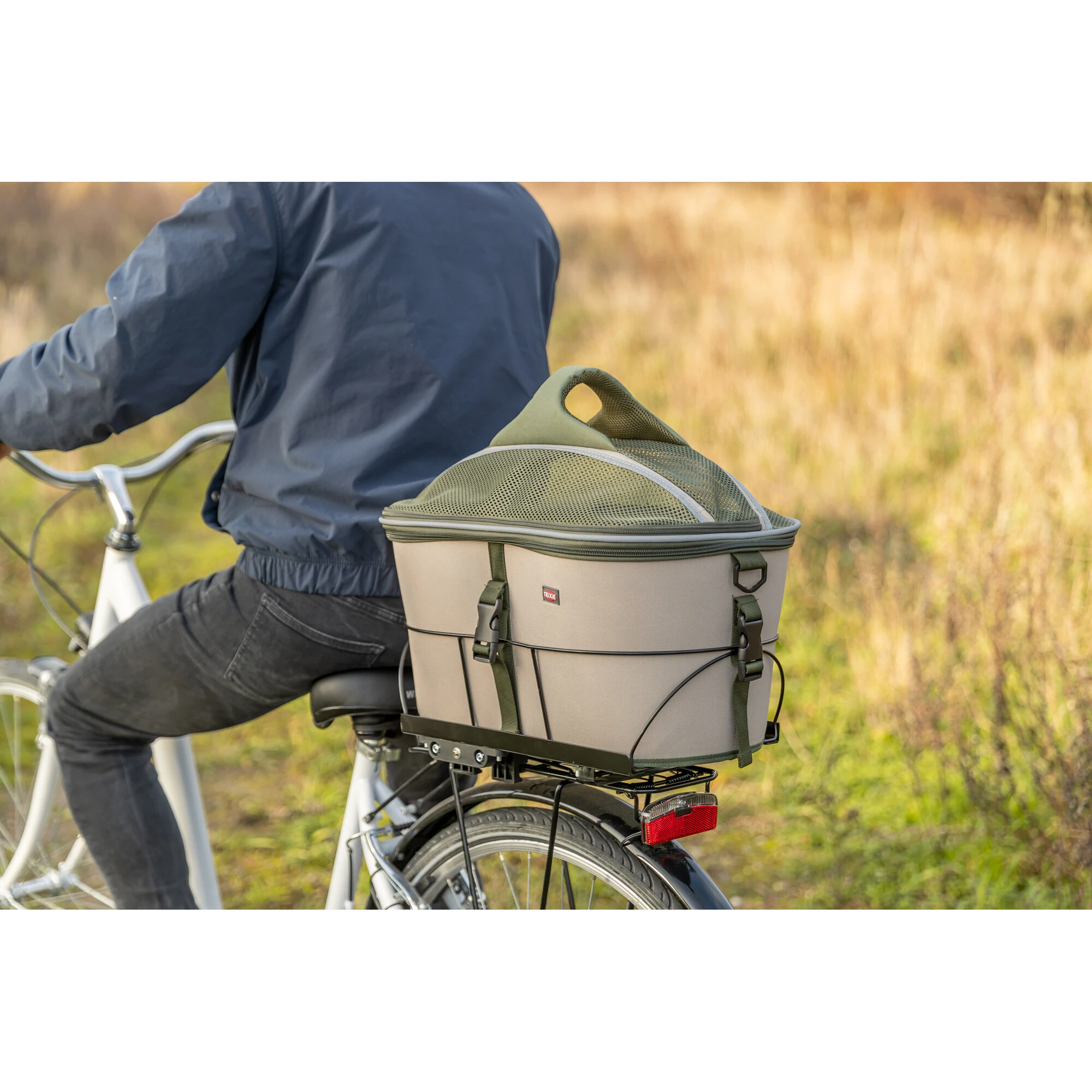 Trixie Hundefahrradkorb für Gepäckträger