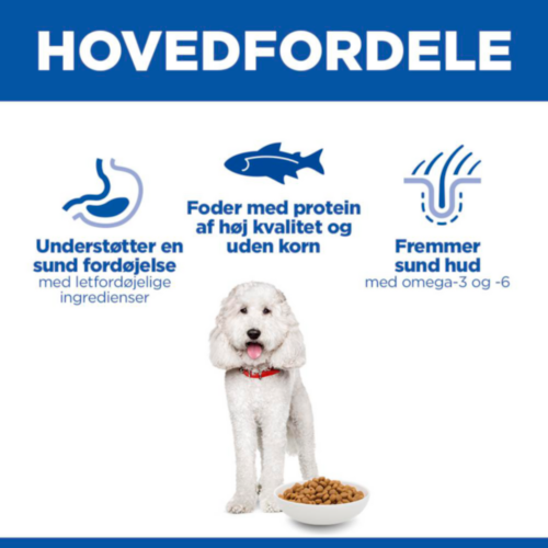 Hill's Science Plan Hypoallergenic Adult Hundefoder Laks – Dåse