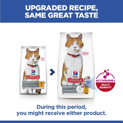 Hill's Science Plan Sterilised Cat - Adult - Chicken