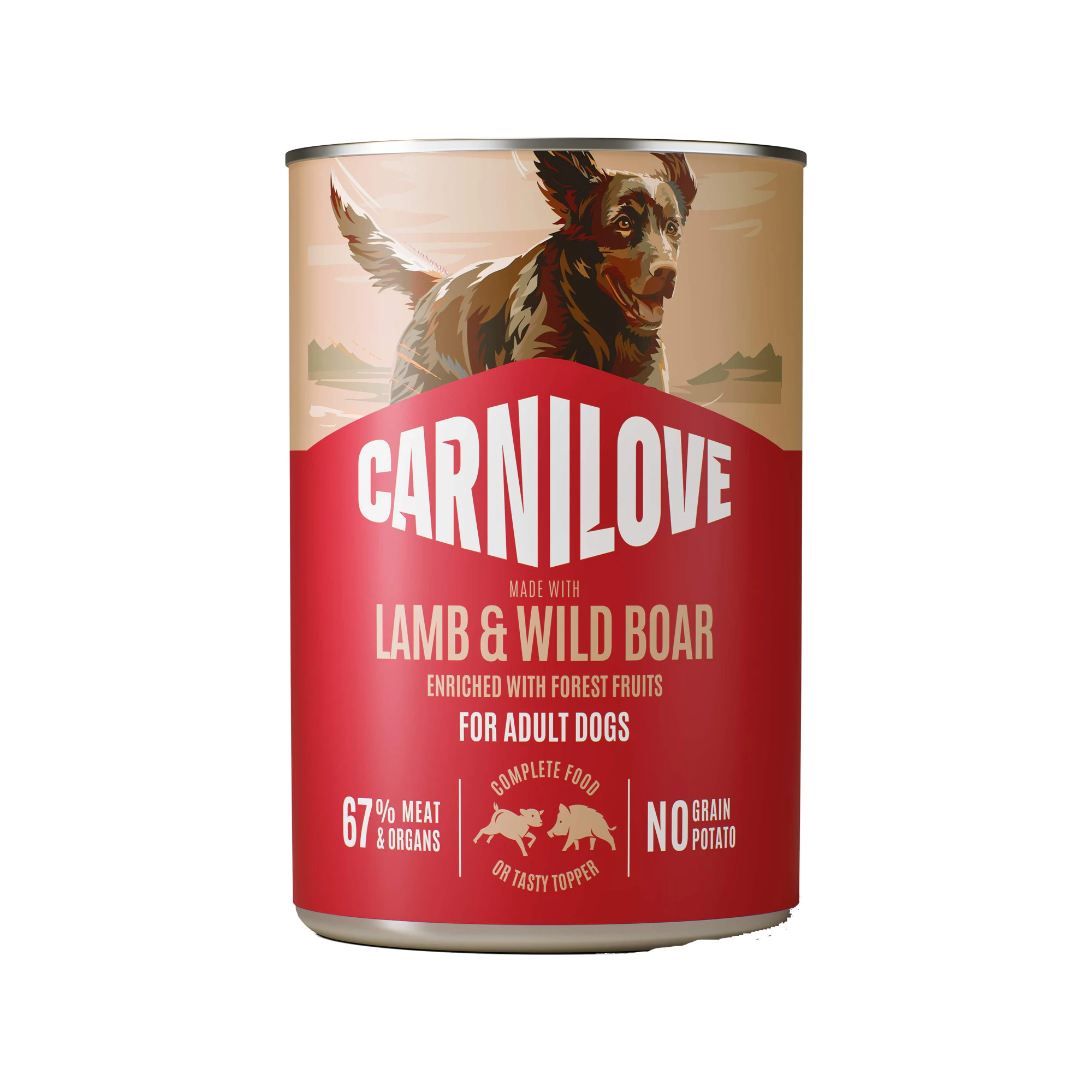 Carnilove Can Paté - Lamm & Wildschwein - 6 x 400 g