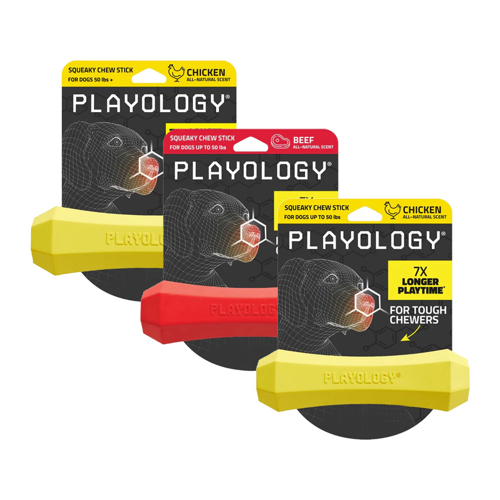 Playology Squeaky Chew Stick