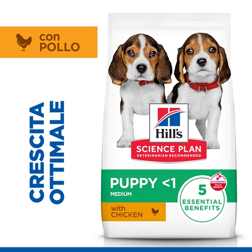 Hill's Science Plan - Puppy - Medium - Pollo