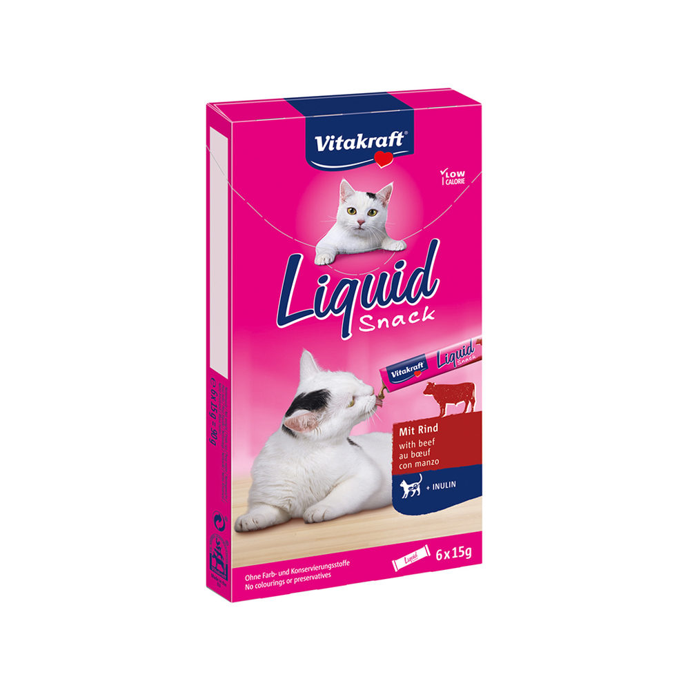 Vitakraft Cat Liquid Snack - Buf