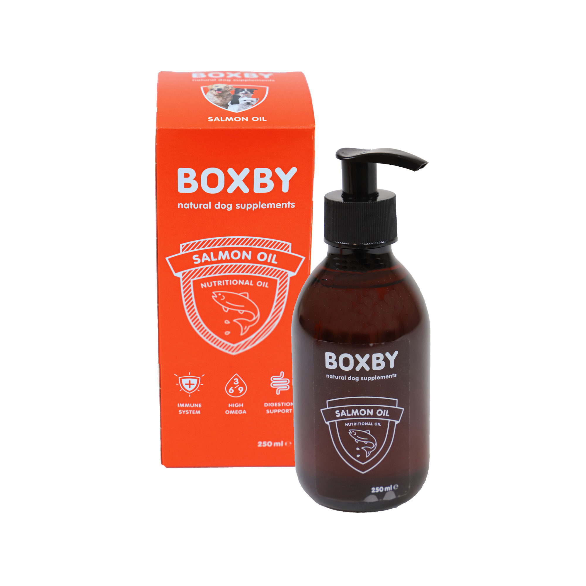 Boxby Salmon Oil - Huile de Saumon pour Chien