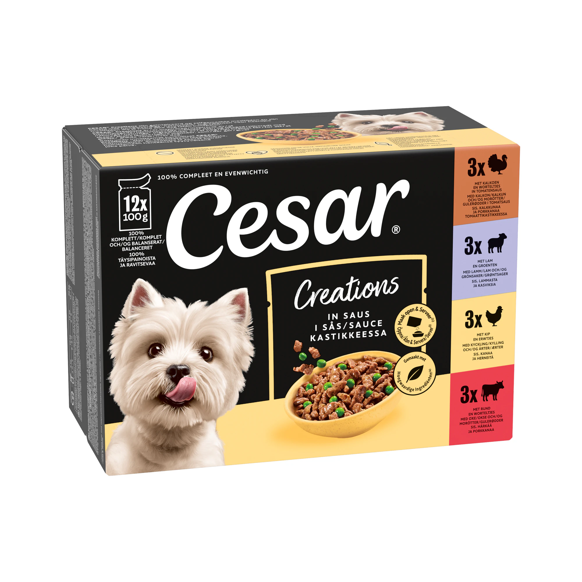 Cesar Selection in Sauce