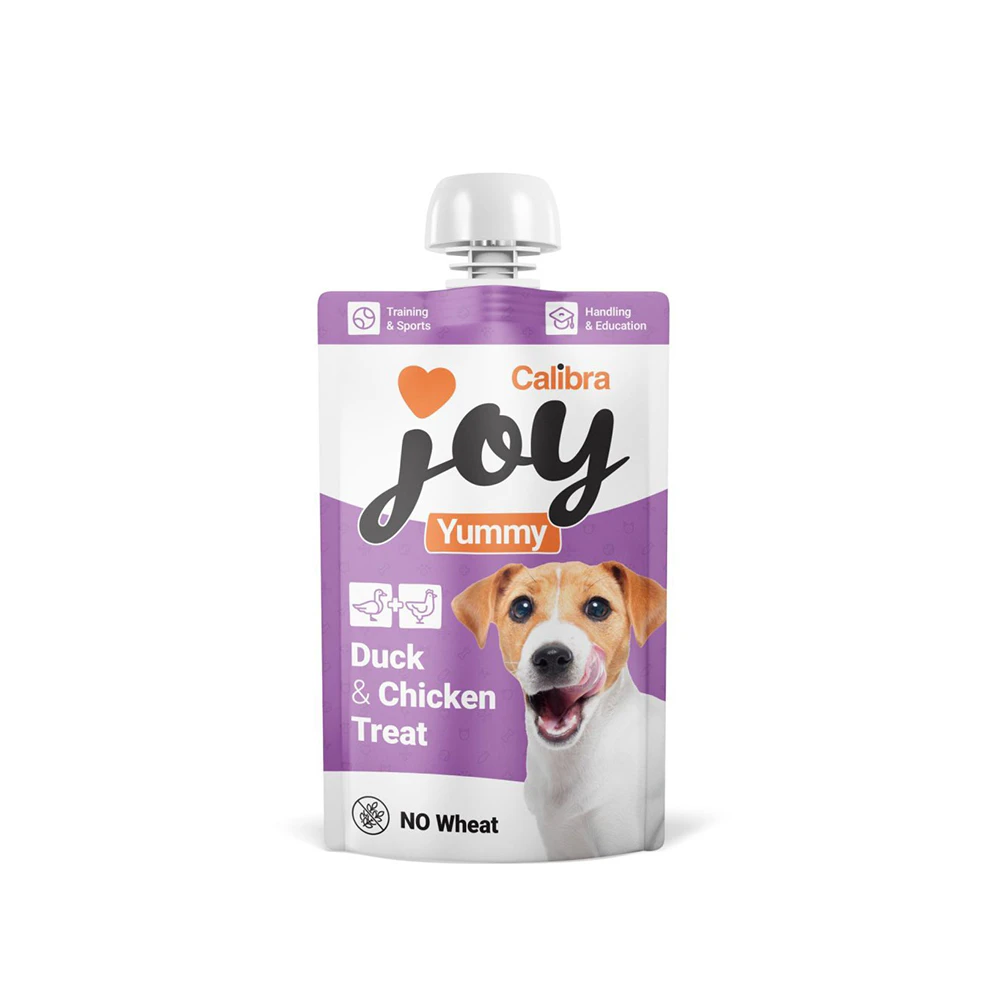 Calibra Joy Dog Yummy Treat - Eend & Kip - 3 x 100 g