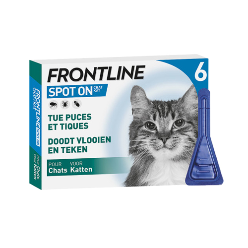 Frontline Spot On für Katzen - gegen Zecken, Flöhe und Haarlinge