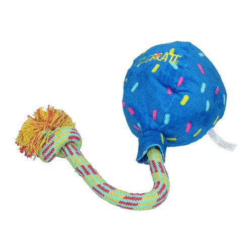 kong occasions birthday balloon dog toy