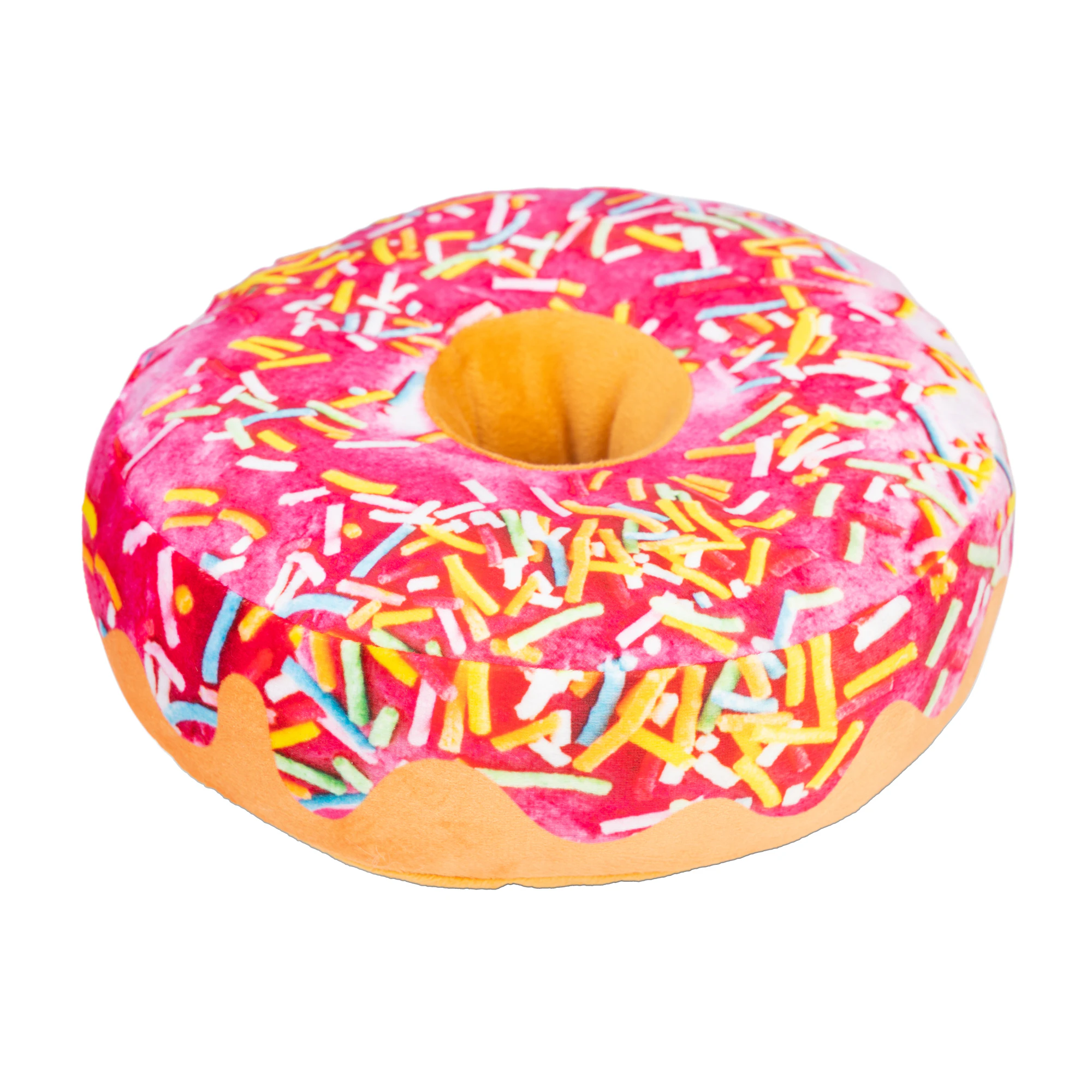 Beeztees Pluche Donut XL - Regenboog