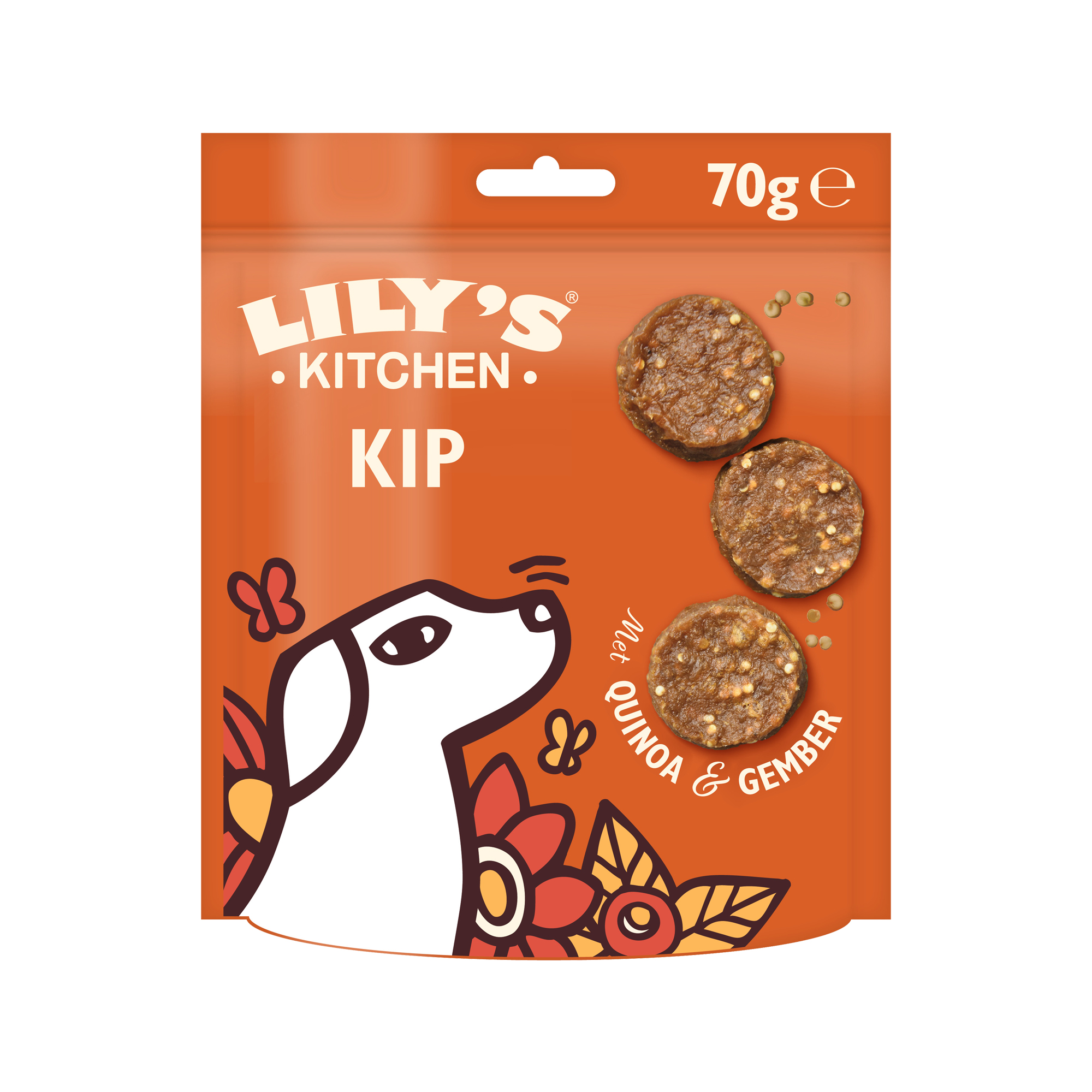 Lily's Kitchen Dog Treats - Chicken Bites - 70 g