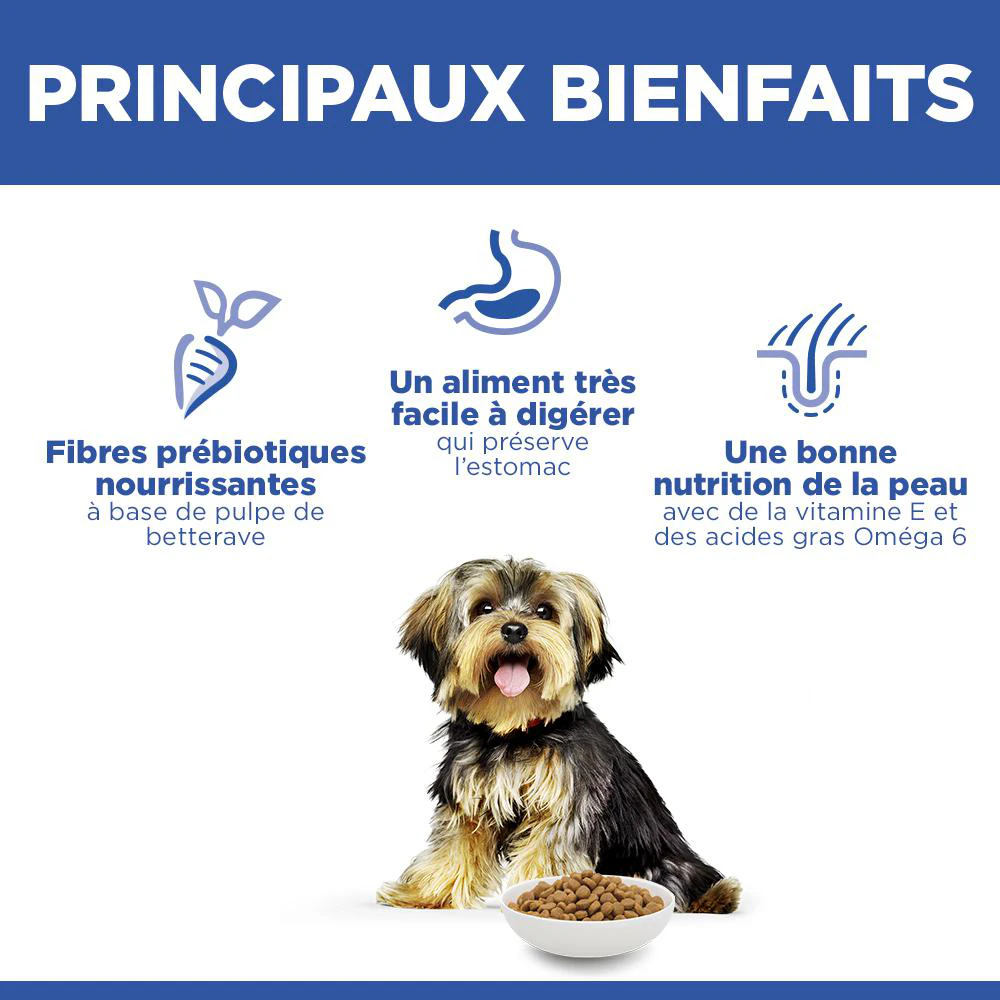 Hill's Science Plan Small & Mini - Sensitive Stomach & Skin Adult - Poulet