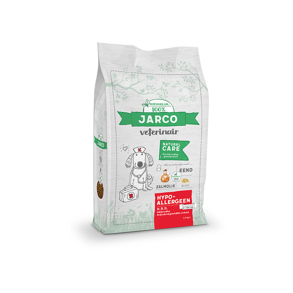 Jarco Veterinair Hypoallergeen H.R.D. - Hondenvoer