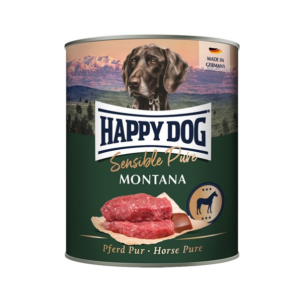 Happy Dog Sensible Pure Montana - Paard - 12 x 800 g