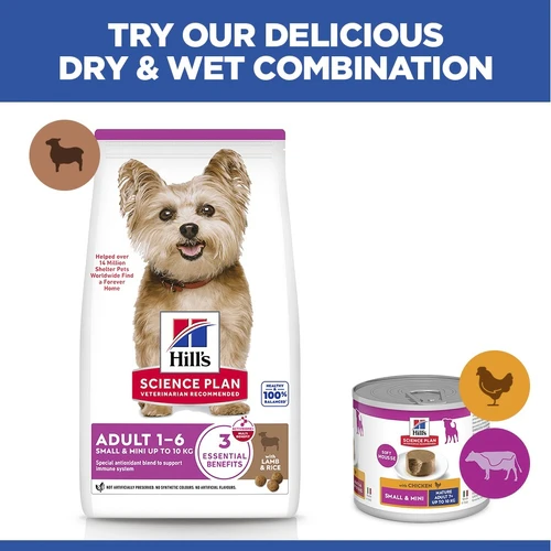 Hill's Science Plan Small & Mini - Adult - Lamb and Rice