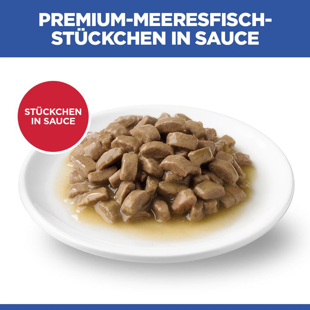 Hill's Science Plan Adult Katzenfutter - Frischebeutel - Meeresfisch
