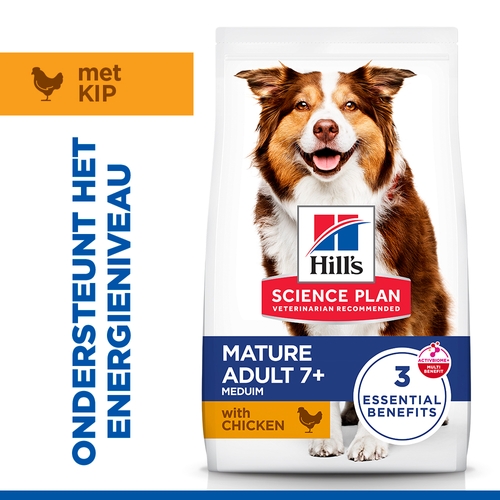 Hill's Science Plan Medium Mature Adult 7+ Kip