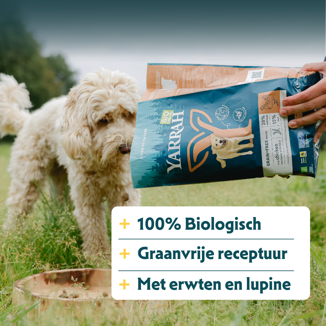 Yarrah - Droogvoer Hond Graanvrij Bio