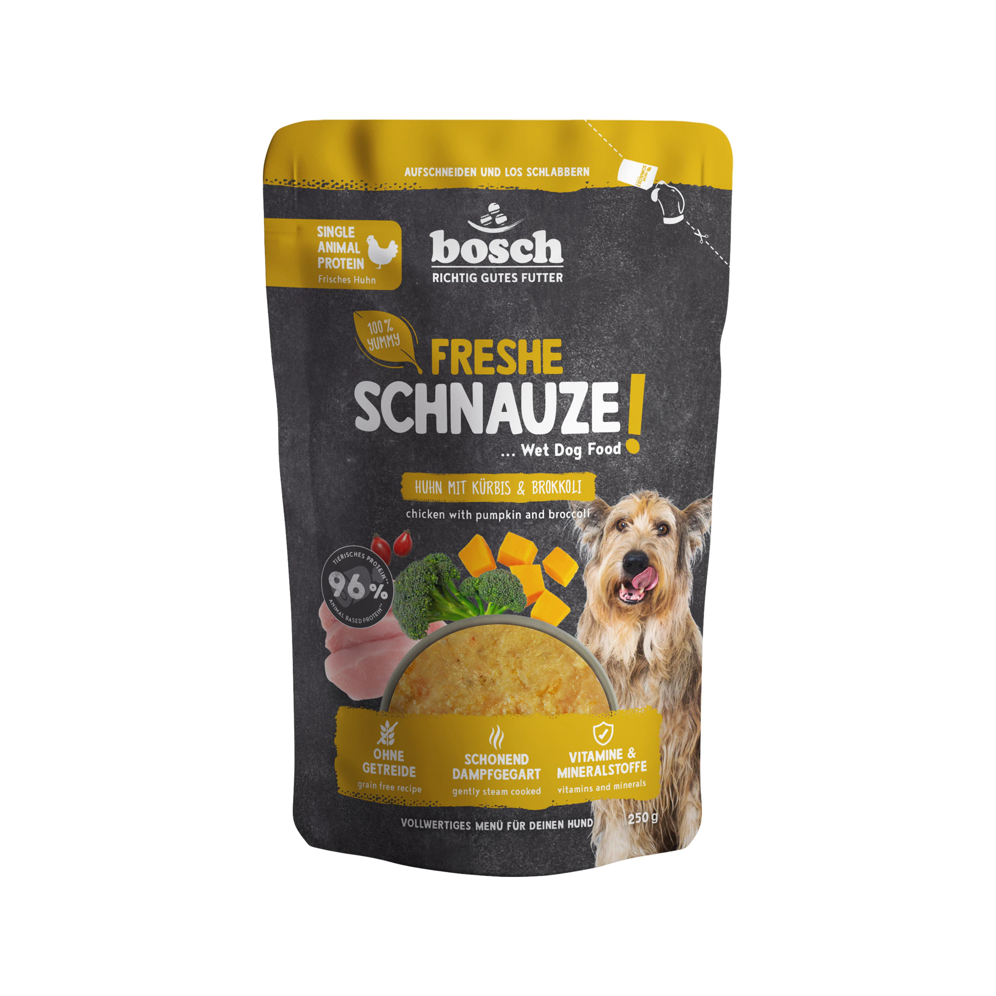 Bosch Freshe Schnauze - Kurczak, Dynia & Brokuły - 8 x 250 g