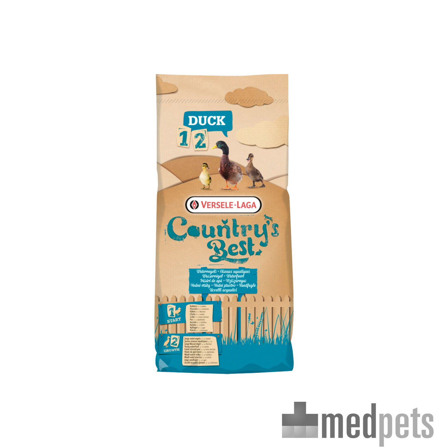 Versele-Laga Country's Best Duck 2 Pellet