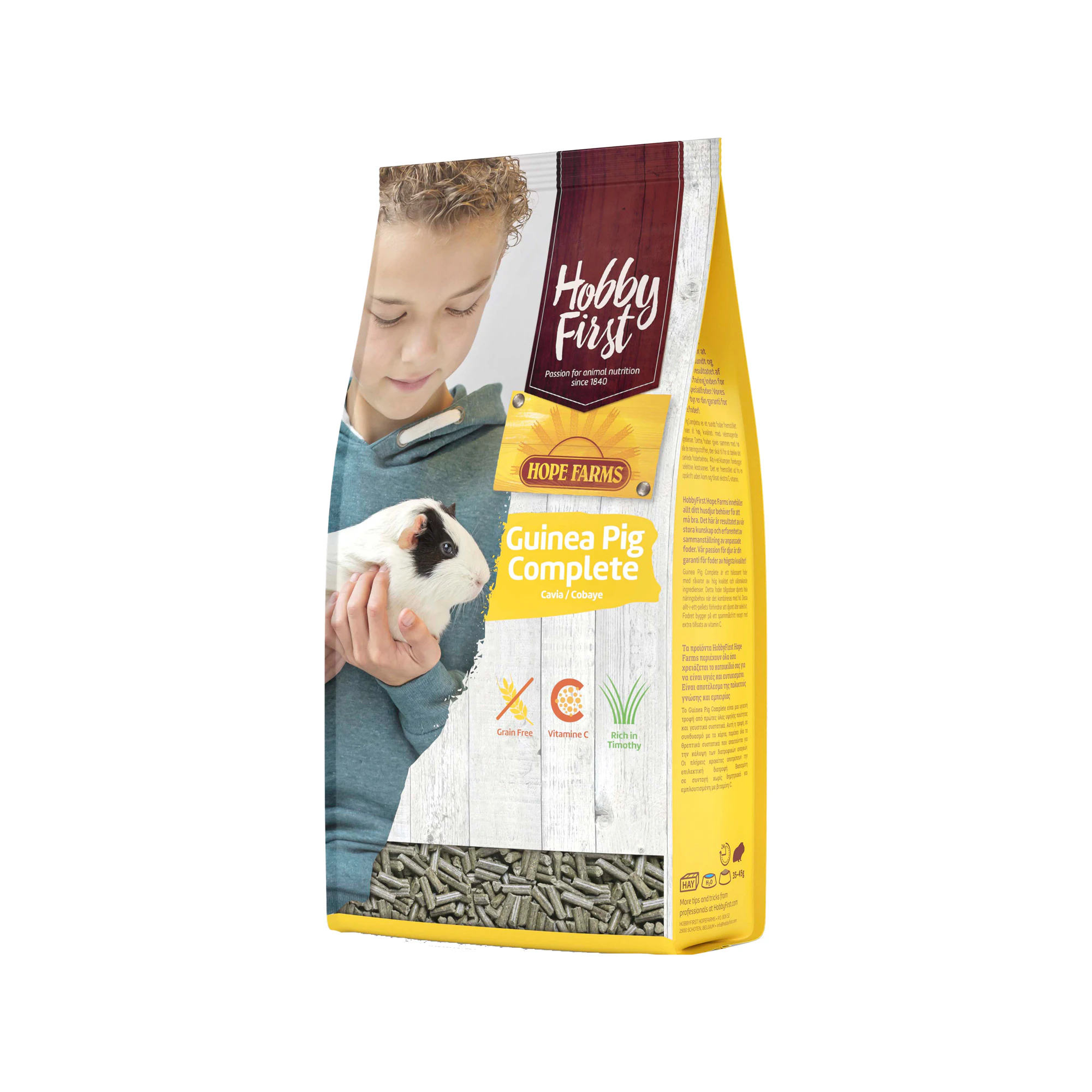 Hobby First HopeFarms Guinea Pig Complete - 3 kg